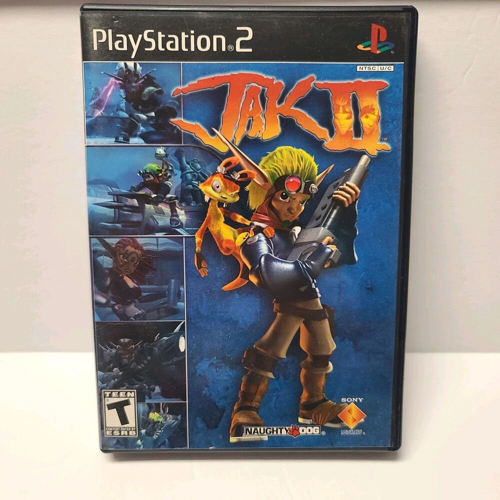Jak II Sony PlayStation 2, 2003, Complete, Not Tested, PS2